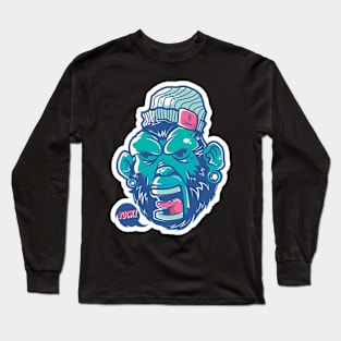 Hell yeah ! Monkey Long Sleeve T-Shirt